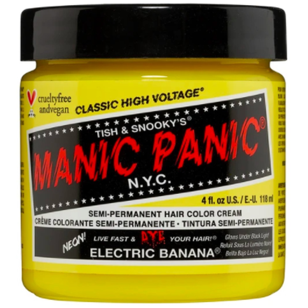 Manic Panic - Electric Banana Classic UV Semi permanent hair dye - Yellow